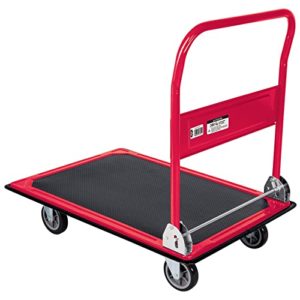 Review En Carrito De Carga Tipo Plataforma De La Catalogo De Herramientas