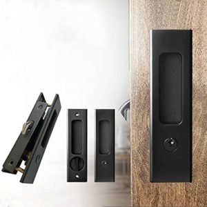 Comparativa A Cerradura Para Puerta Corrediza De Madera En El Area De Carpinteria