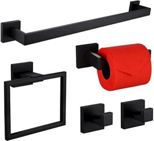 Compara Lo Mejor 8211 Accesorios Para Bano Negro Mate De El Area De Plomeria Y Griferia