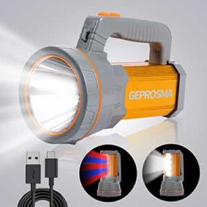 Comparamos A Linternas Recargables Potentes Con El Area De Iluminacion