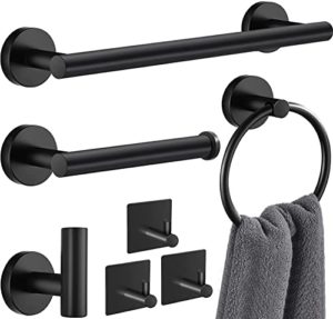 Compara Lo Mejor A Accesorios Para Bano Negro En El Area De Plomeria Y Griferia