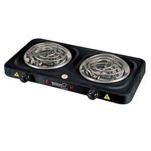 Reviews De Parrilla Electrica Dos Quemadores De El Area De Limpieza Y Hogar